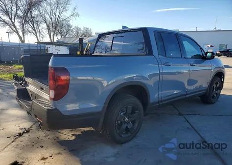 2025 Honda Ridgeline Black Edition z USA, uszkodzony, nr VIN 5FPYK3F87SB023282